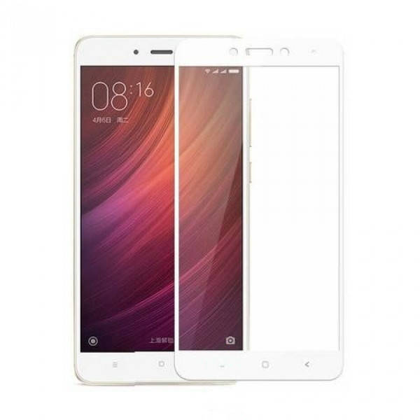 

Защитное стекло DK Full Cover для Xiaomi Redmi 4 Prime (white), Белый