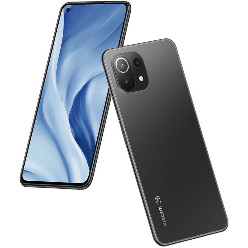 

Смартфон Xiaomi Mi 11 Lite 5G NFC 8/128GB Truffle Black EU Global version + стекло + чехол, Черный