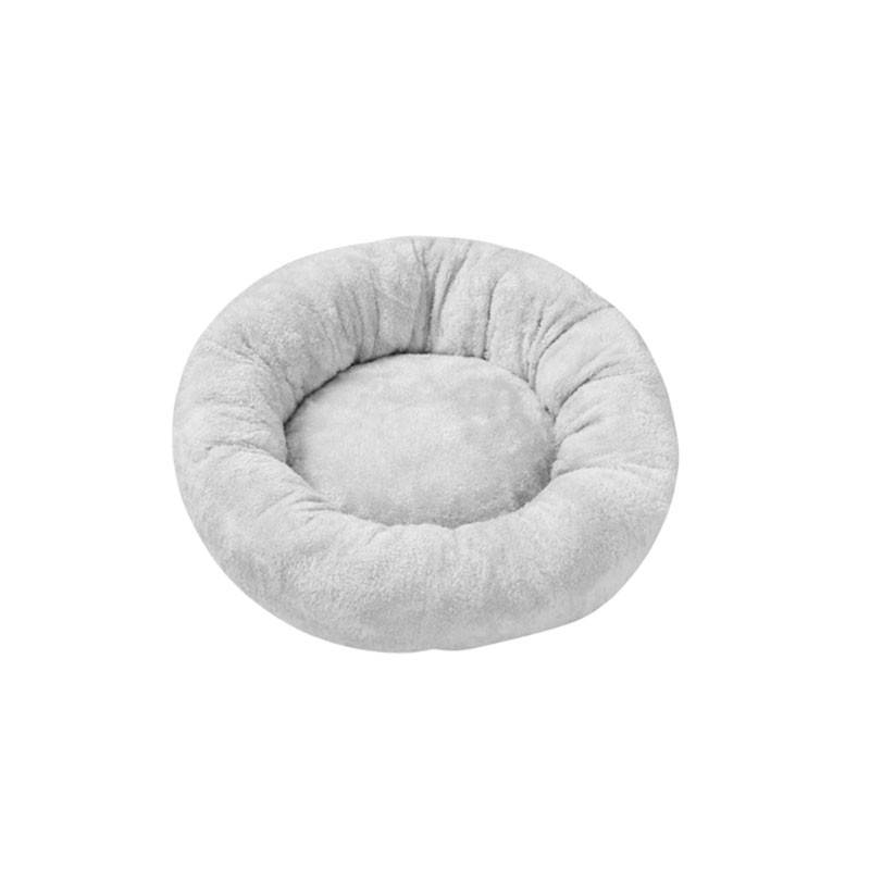 

Лежак-пуф Taotaopets 577701 Grey XS для домашних животных котов собак круглый 30 см