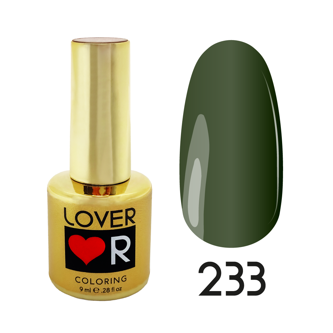 

Гель лак для ногтей Lover 9 мл № 233