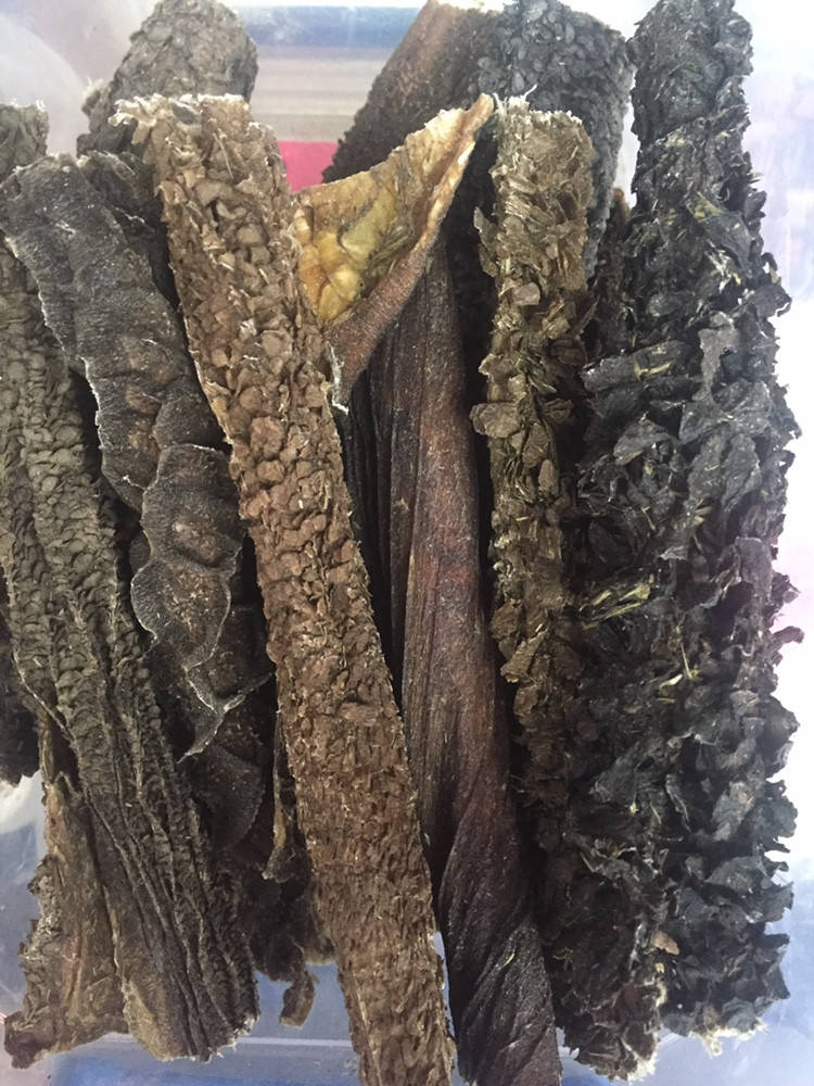 

Рубец говяжий лакомство для собак 0.5 кг