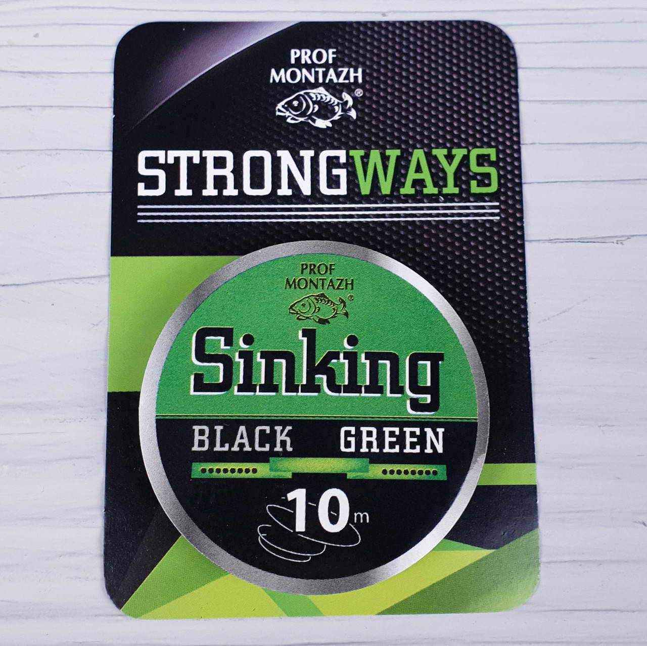

Поводочный материал Black Green 15 LB 6,8 кг.(10м)., ПрофМонтаж