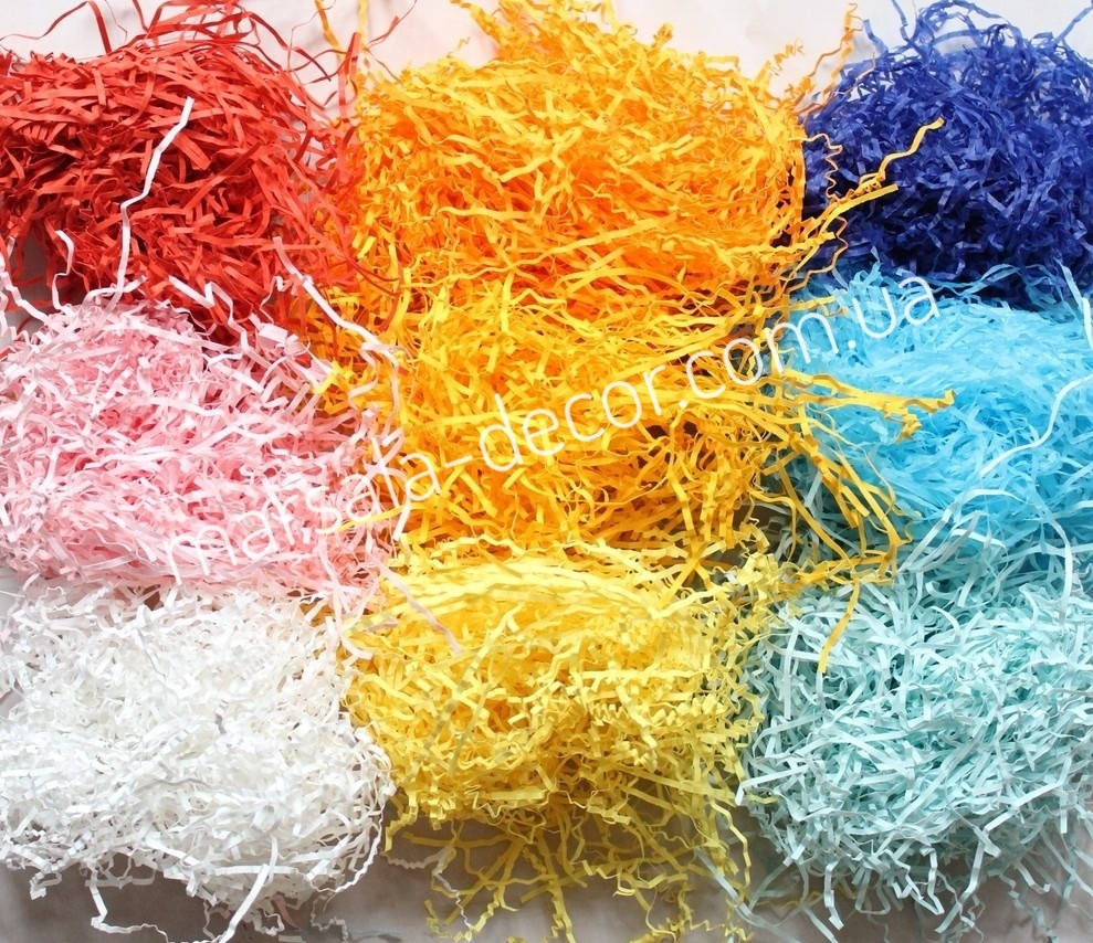 

Стружка-наповнювач ТИШЬЮ для подарункових коробок