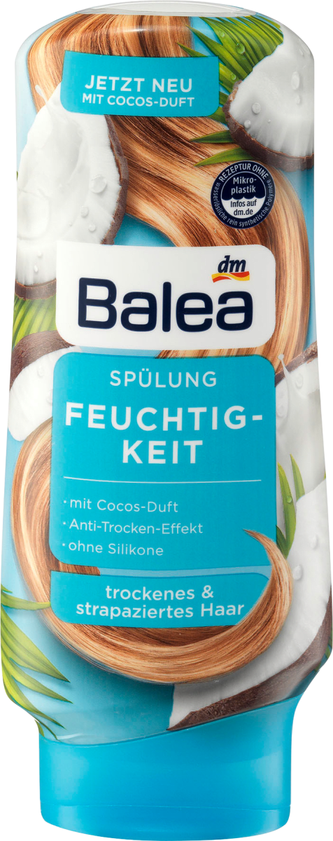 

Бальзам - кондиционер для поврежденных и сухих волос Balea Feuchtigkeit