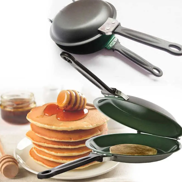 

Двухсторонняя сковорода блинница для приготовления блинов и панкейков Pancake Maker Shopaу