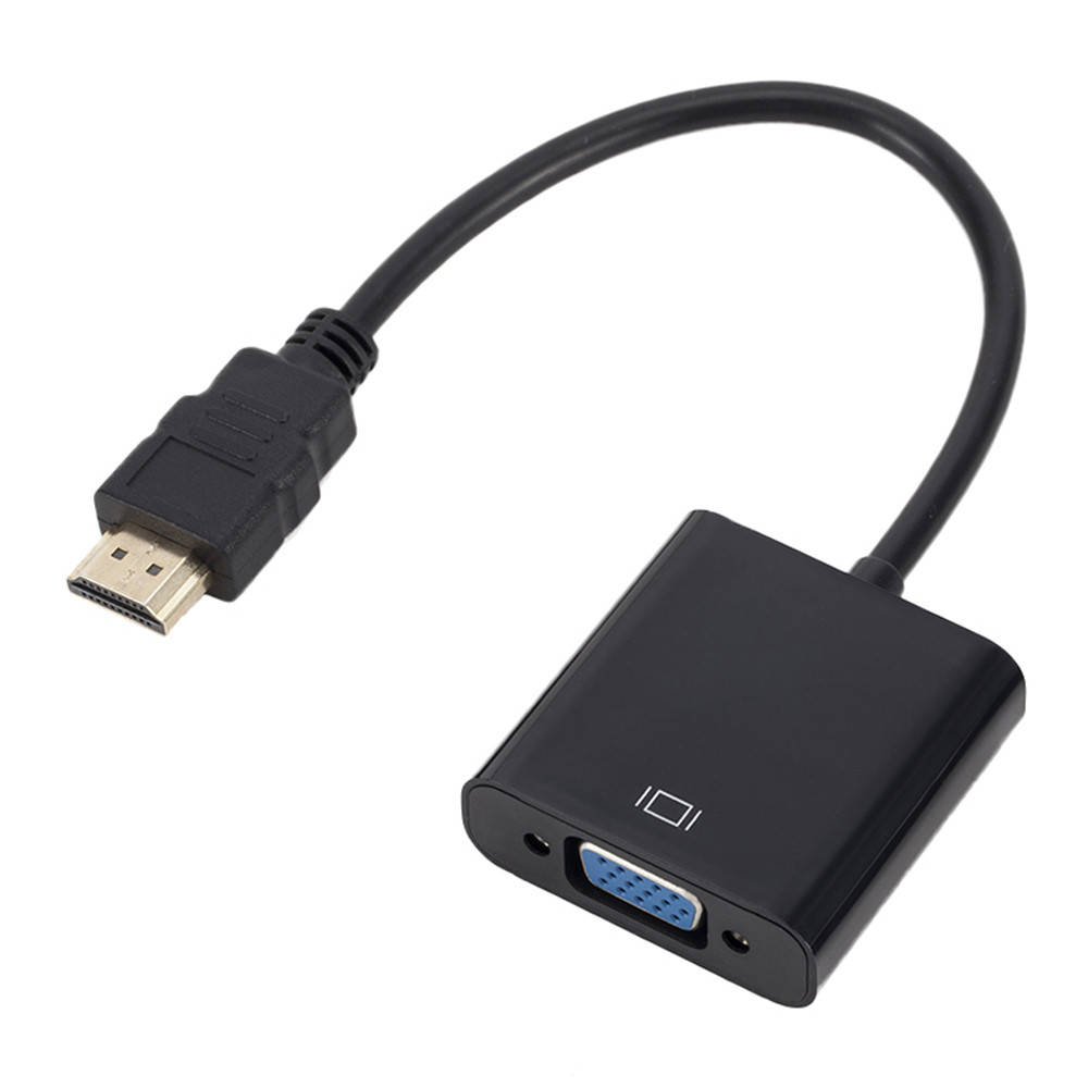 

Переходник U&P HDMI - VGA / Audio 0.2 м Black (CC-HTVA-BK)