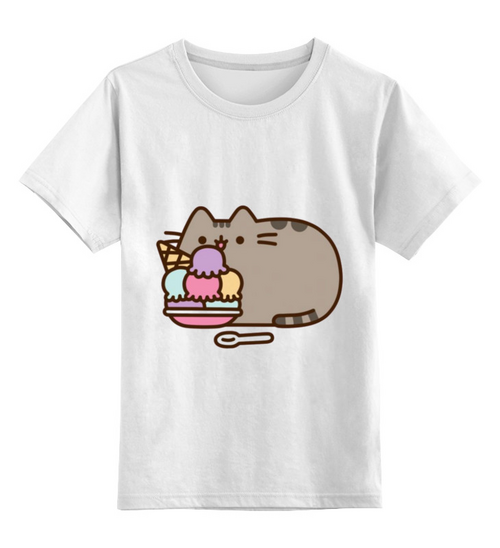 

Футболка GeekLand Pusheen Cat Кот Пушин Мороженко PC 02.02