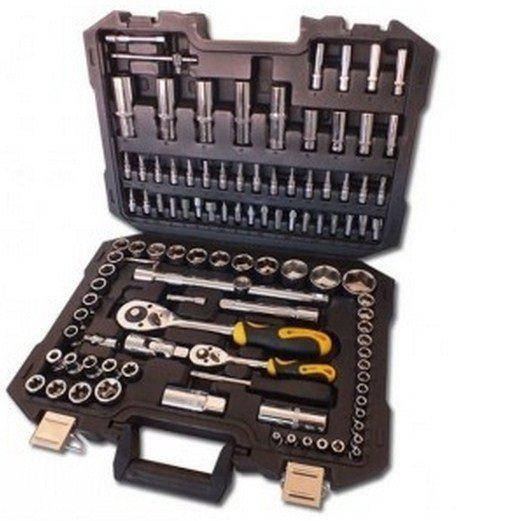 

Набор инструментов "Сталь" AT-1082 108 ед. 1/4" и 1/2"