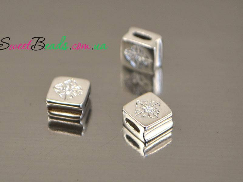 

Бусина Звезда, для замка Шамбала, платина