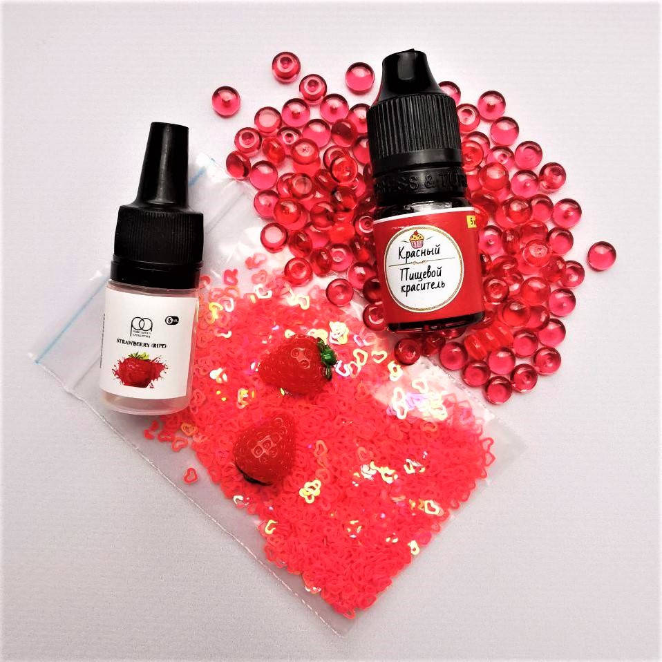 

Набор добавок для слайма "Strawberry"