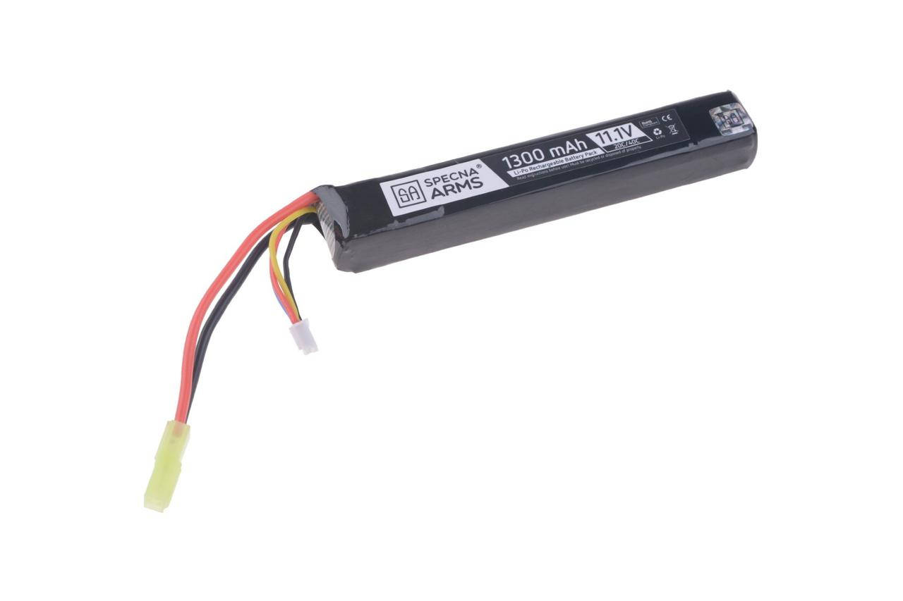 

Акумулятор LiPo 11,1V 1300mAh 20/40C [Specna Arms] (для страйкбола)