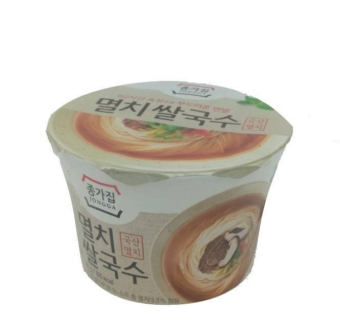 

Лапша быстрого приготовления с анчоусами в стакане Anchovies Jongga 92 г