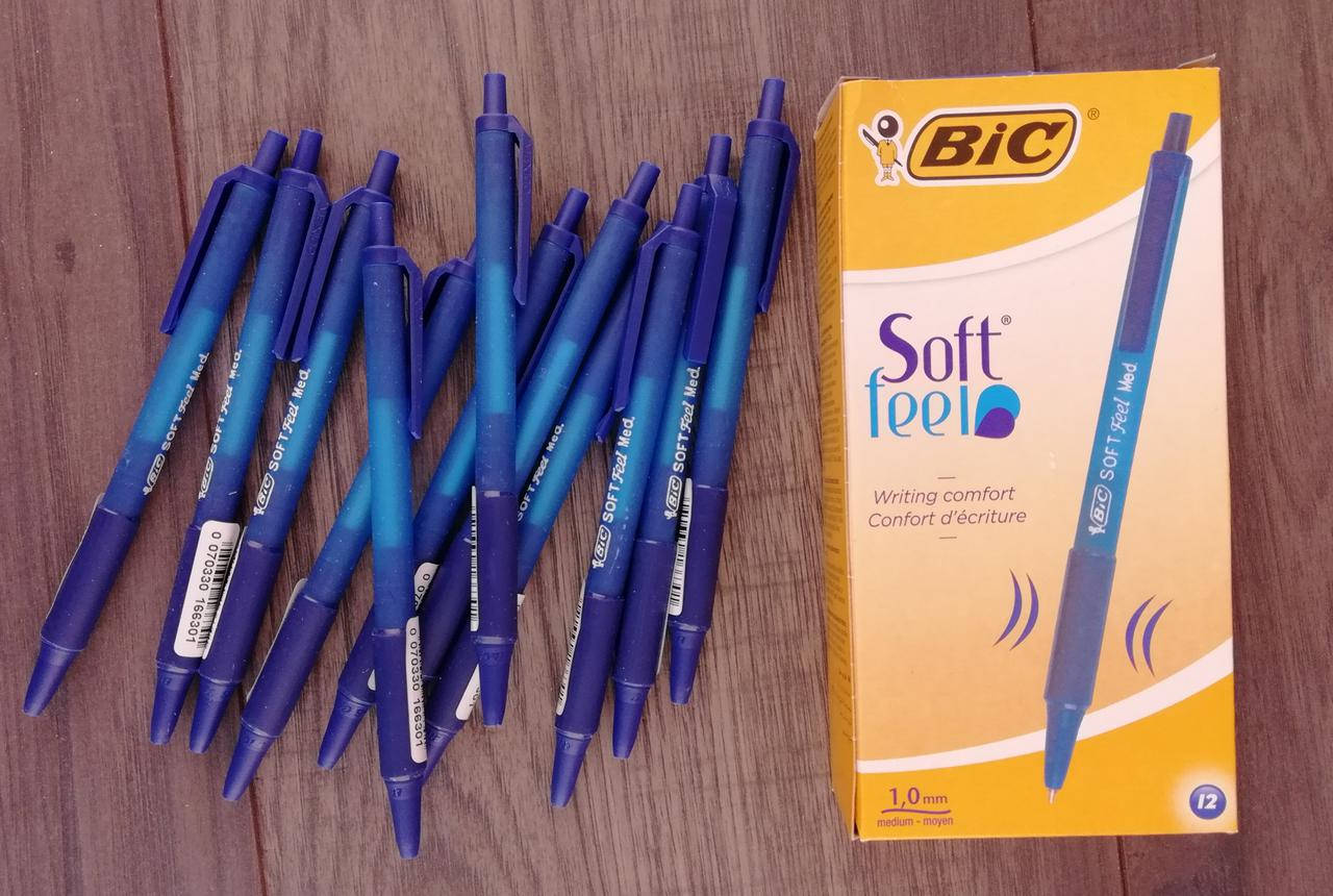 

Ручка Автомат Soft feel 1 мм Синий 8373982 Bic Франция