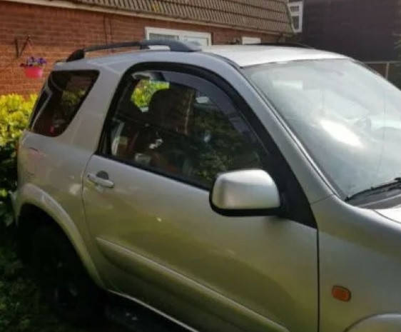 

Дефлекторы окон (вставные!) ветровики Toyota RAV-4 2 2000-2005 3D 2шт., HEKO, 29362