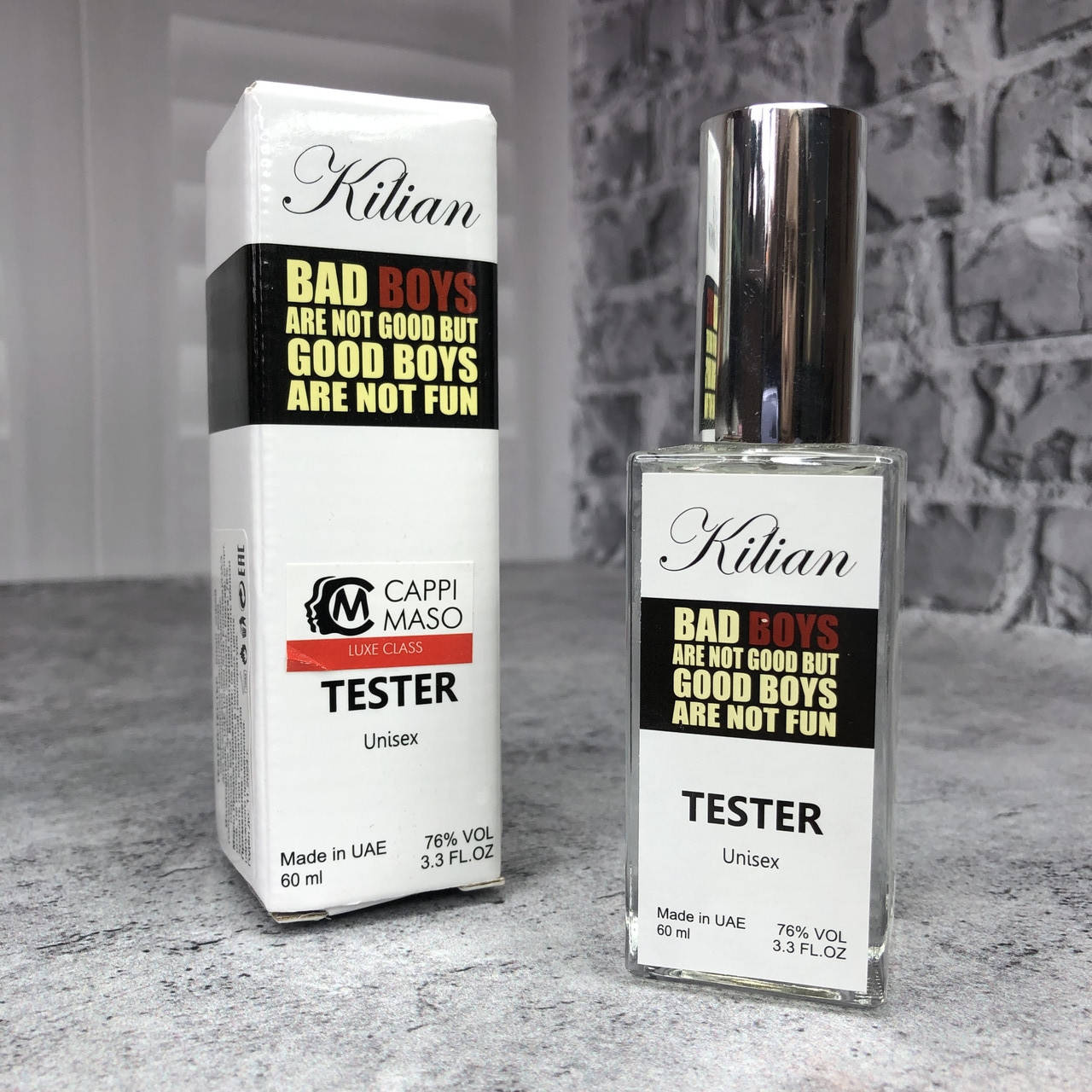 

Тестер DUTYFREE унісекс Kilian Bad Boys Are Not Good But Good Boys Are Not Fun, 60 мл