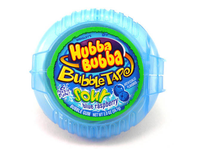 

Жвачка Hubba Bubba Blue Raspberry 56g