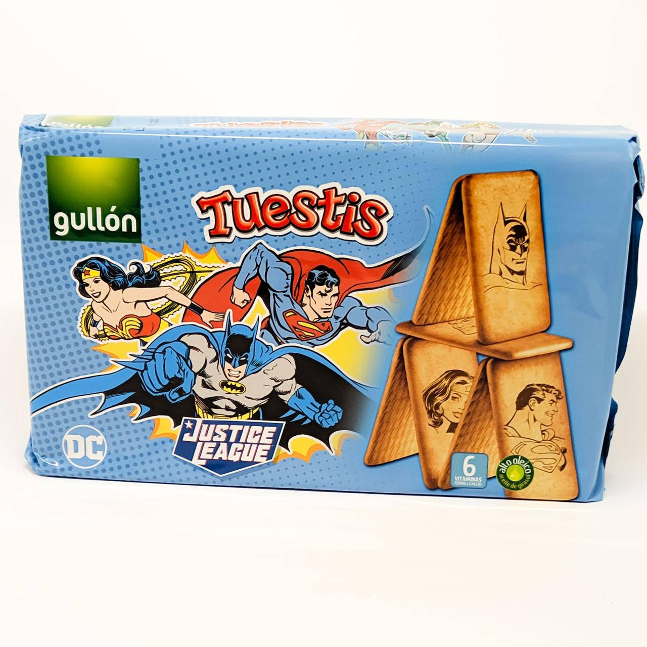 

Печенье для детей Gullon Justice League 400g