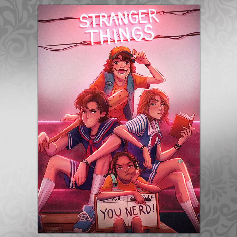 

Плакат Stranger Things 05