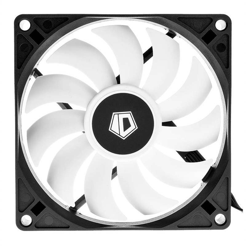 

Вентилятор ID-Cooling NO-9215 PWM, 92x92x15мм, 4-pin, черно-белый