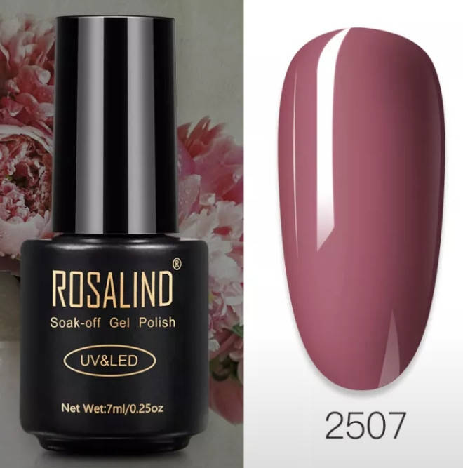 

Гель лак Rosalind, 7 мл.