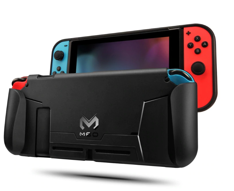 

Силиконовый чехол GripCase MEO с ручками для Nintendo Switch / Стекла / Пленки /