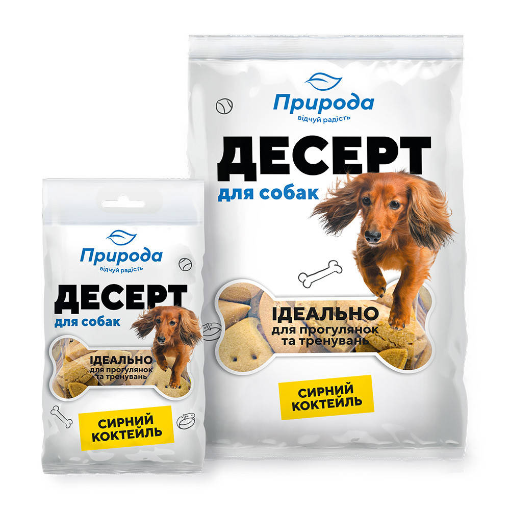 

Природа Десерт сырный коктейль лакомство для собак 550г