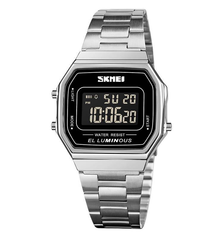 

Skmei 1647 popular серебристые наручные часы