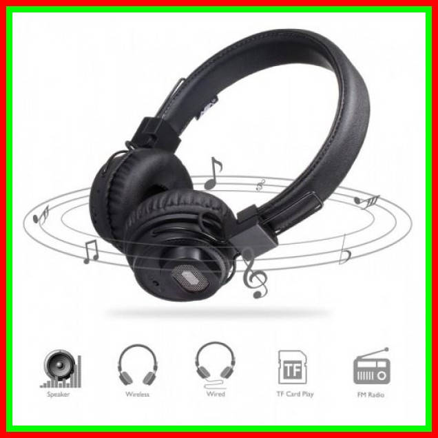 

Беспроводные стерео наушники с колонкой NIA X5SP МР3 FM Bluetooth Black, Черный