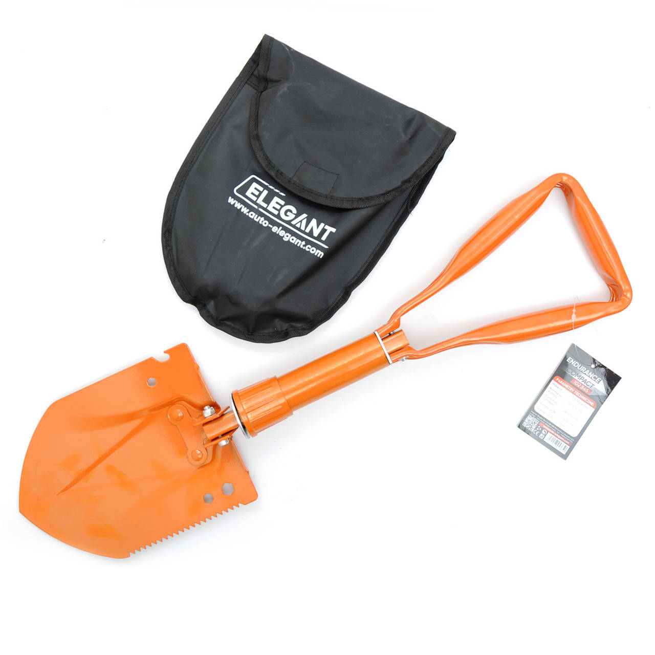 

Лопата Штыковая складная(лезв.210 х150,длин.580х245) EL 102 845