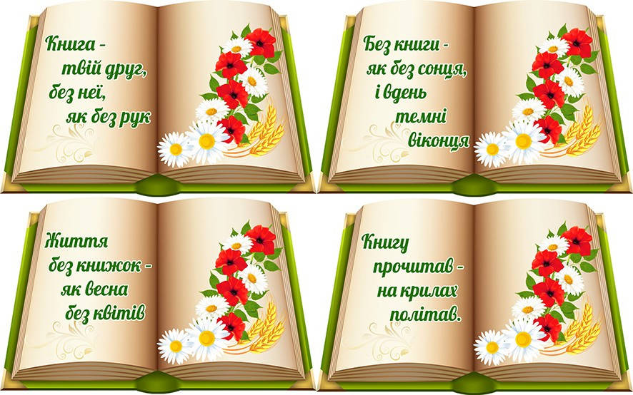 

Комплект наліпок "Книга" 25х40см