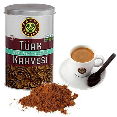 

Турецкий кофе молотый Kahve Dunyasi средней обжарки 250 г