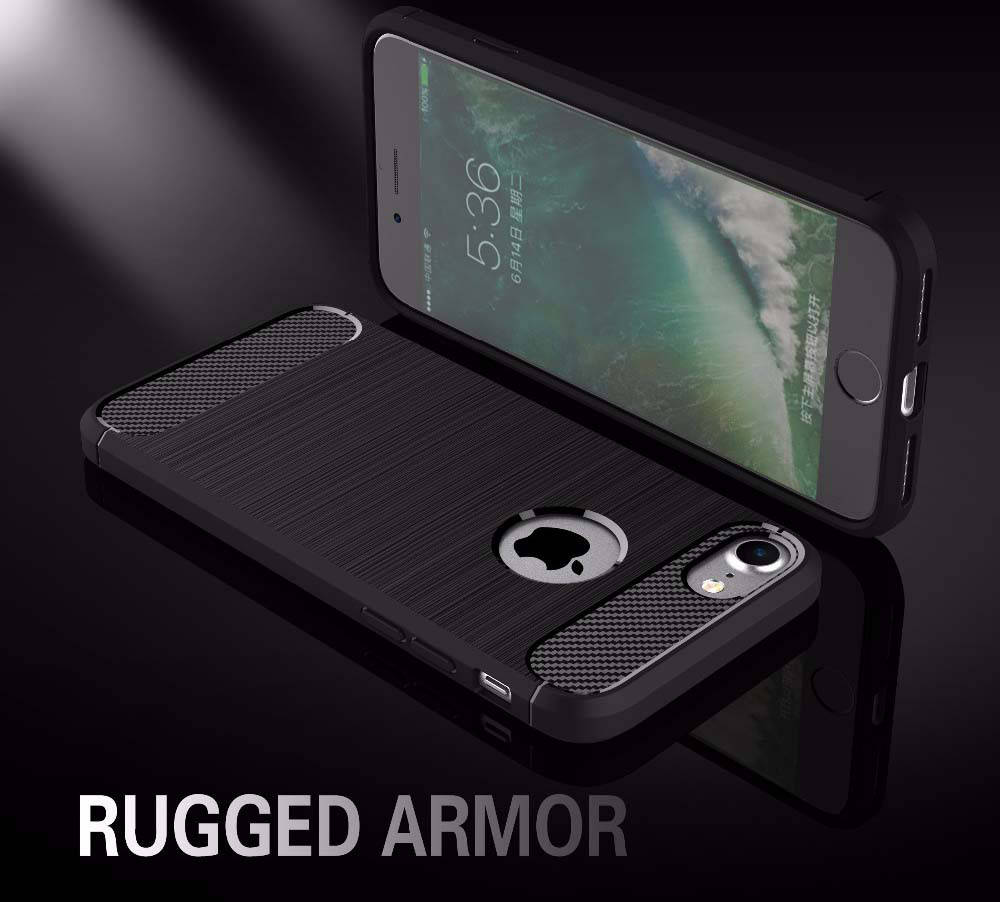 

TPU чехол накладка Urban для iPhone 6 Plus / 6S Plus (5 цветов) черный