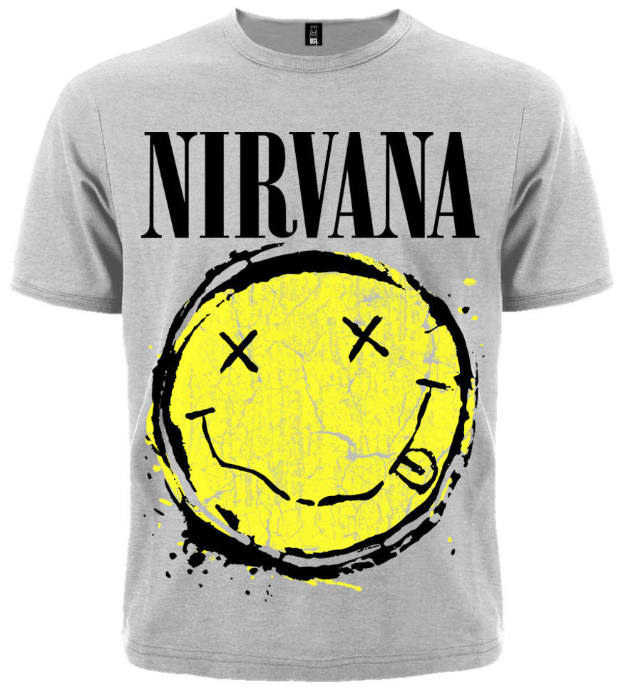 

Футболка Nirvana (smile (меланж))