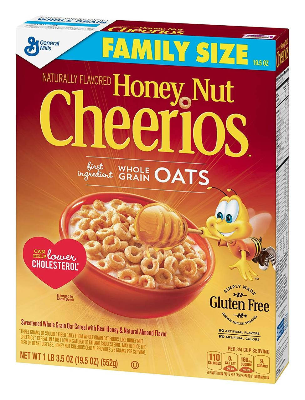 

Сухой завтрак Cheerios Honey Nut 532g