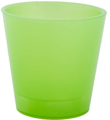 

ВАЗОН ДЕКО СО ВСТАВКОЙ Алеана 13*12,5 салатовый прозрачный