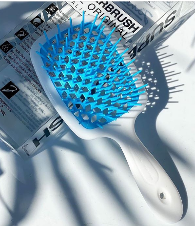 

Расческа Janeke superbrush the original Белый/Голубой