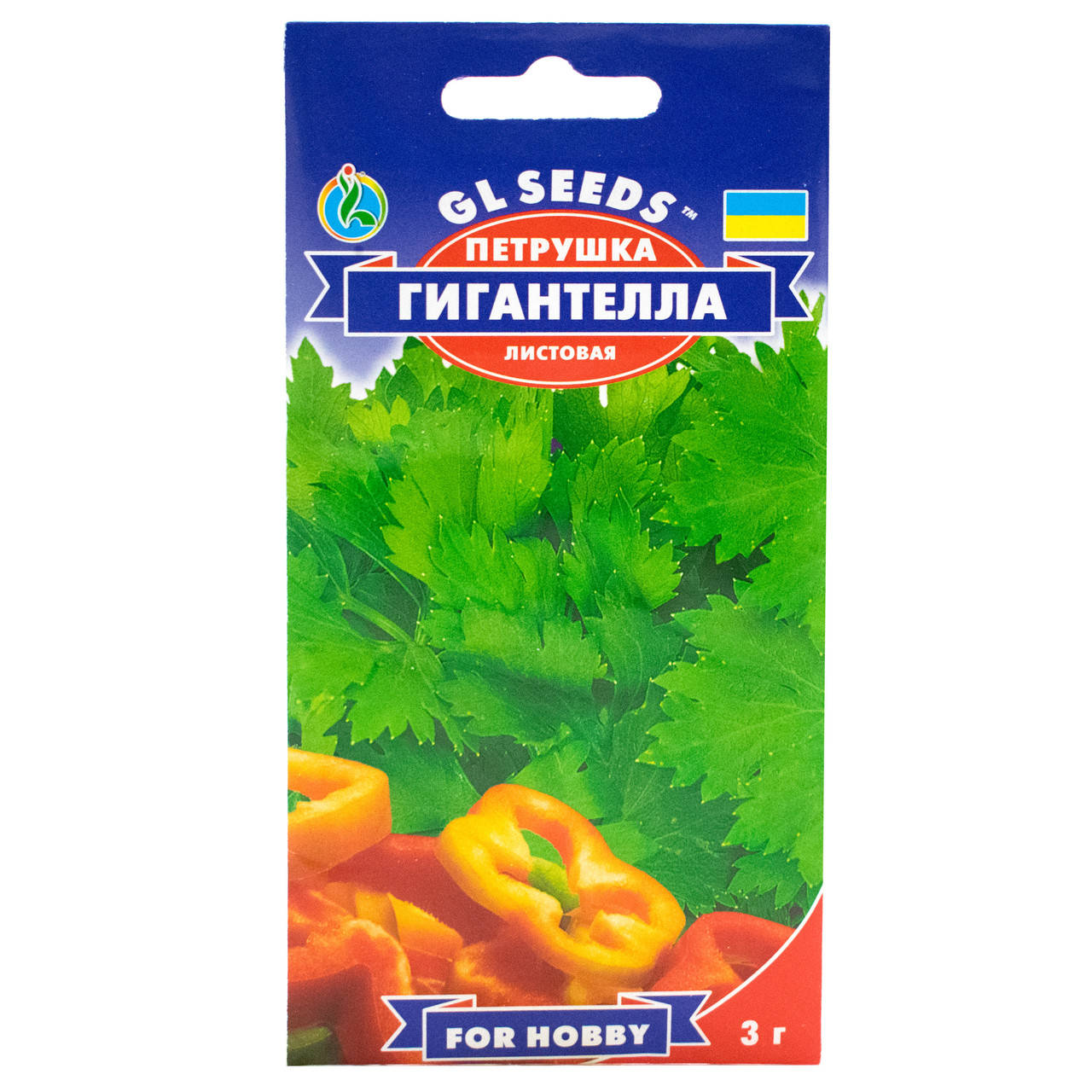 

Петрушка Гигантелла листовая 3 г Gl Seeds, Белый