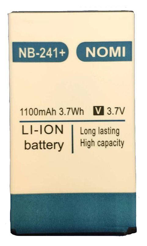 

Аккумулятор Nomi i241+ / NB-241+ (1000 mAh) 12 мес. гарантии