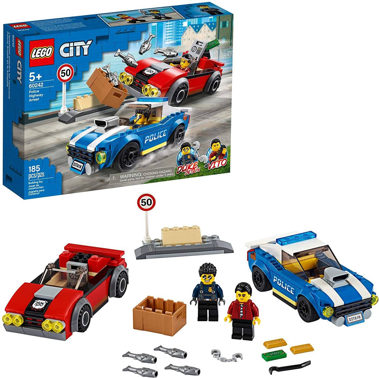 

Конструктор Лего сити Арест на шоссе 60242 LEGO City Police Highway Arrest