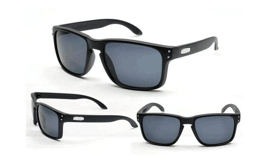 

Очки мужские солнцезащитные Oakley Holbrook О22 Черные линзы в черной оправе, Нет