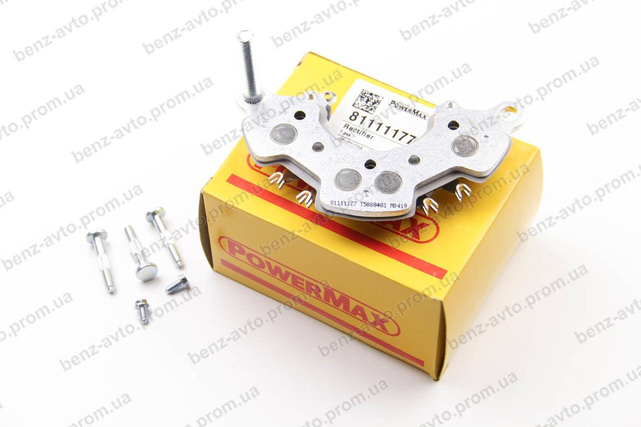 

Диодный мост Combo/Corsa/Astra G 1.7CDTI 01- производитель POWERMAX 81111177