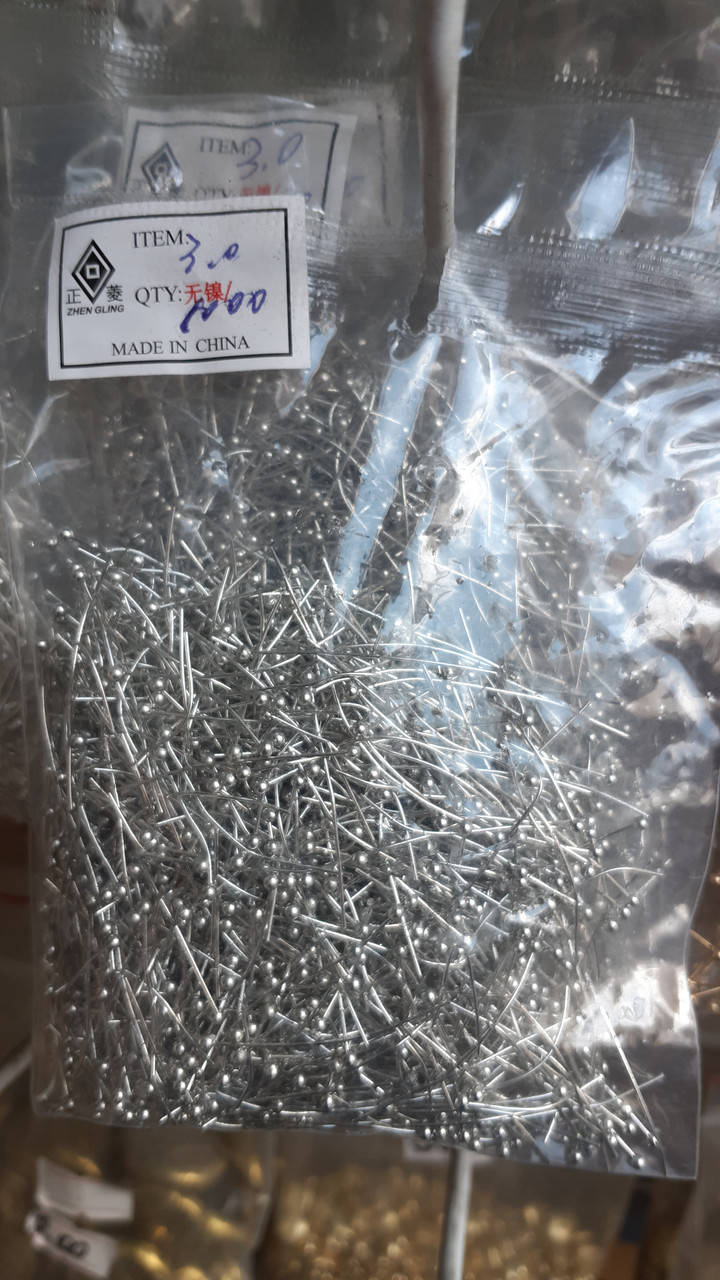 

Пины 3см сталь 1000шт(+-)