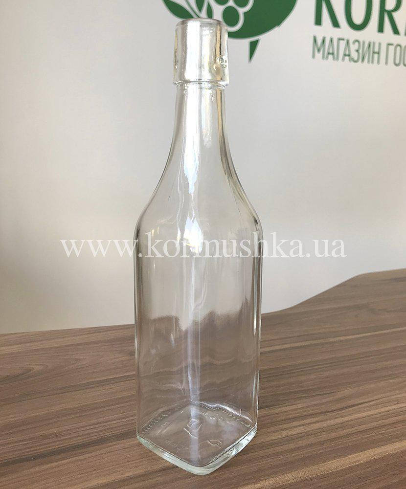 

Бутылка Homemade 0,5 л (прозрачное стекло) под бугельную пробку