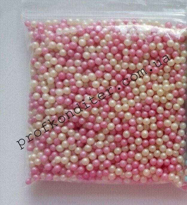 

Жемчуг babypink 3мм 20 грамм