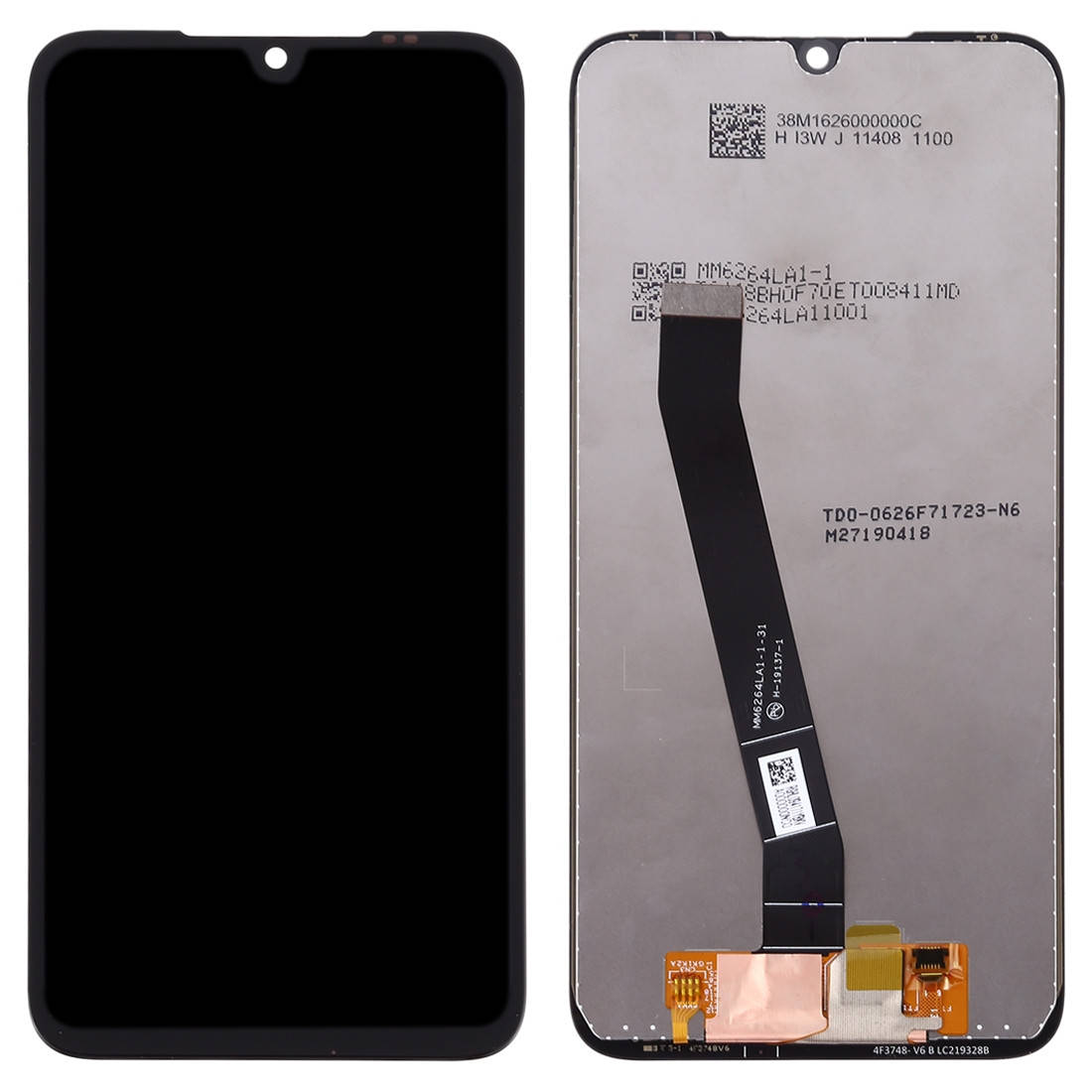 

Дисплей Xiaomi Redmi 7 черный (LCD экран, тачскрин, стекло в сборе)