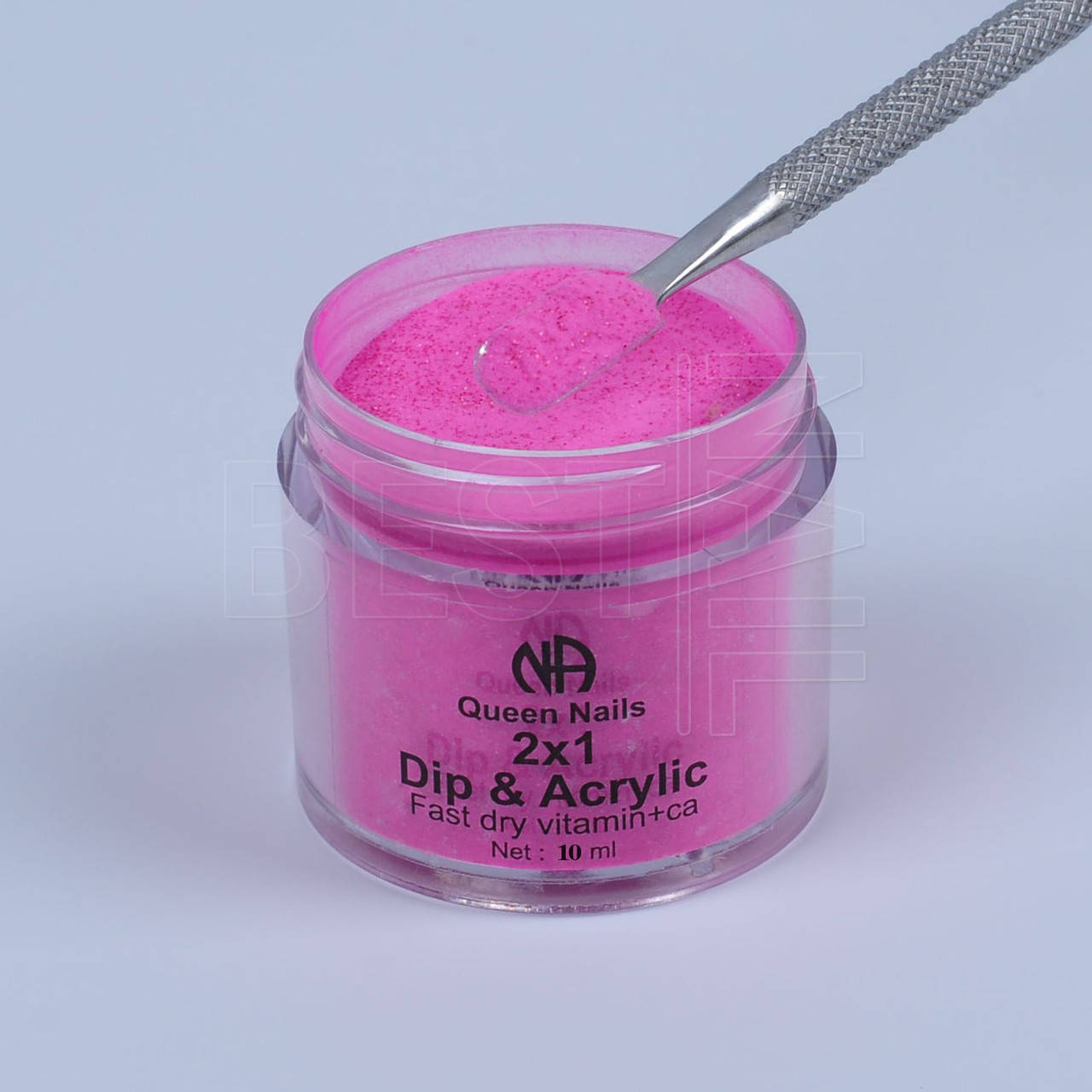 

Дип пудра Queen Nails №Hm 207 c глиттером, 10 мл