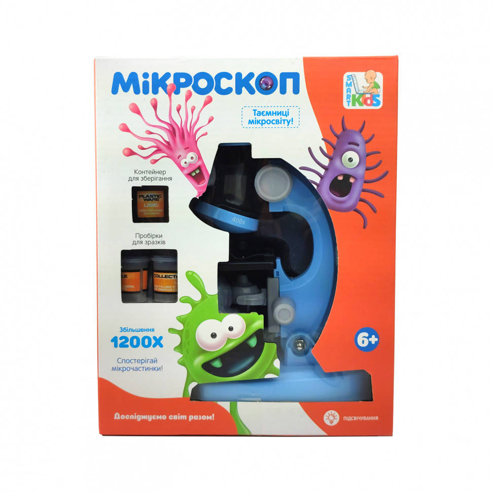 

Игровой набор "Микроскоп" SK 0026 (Синий) Детские микроскопы и телескопы Ігровий набір Мікроскоп SK 0026