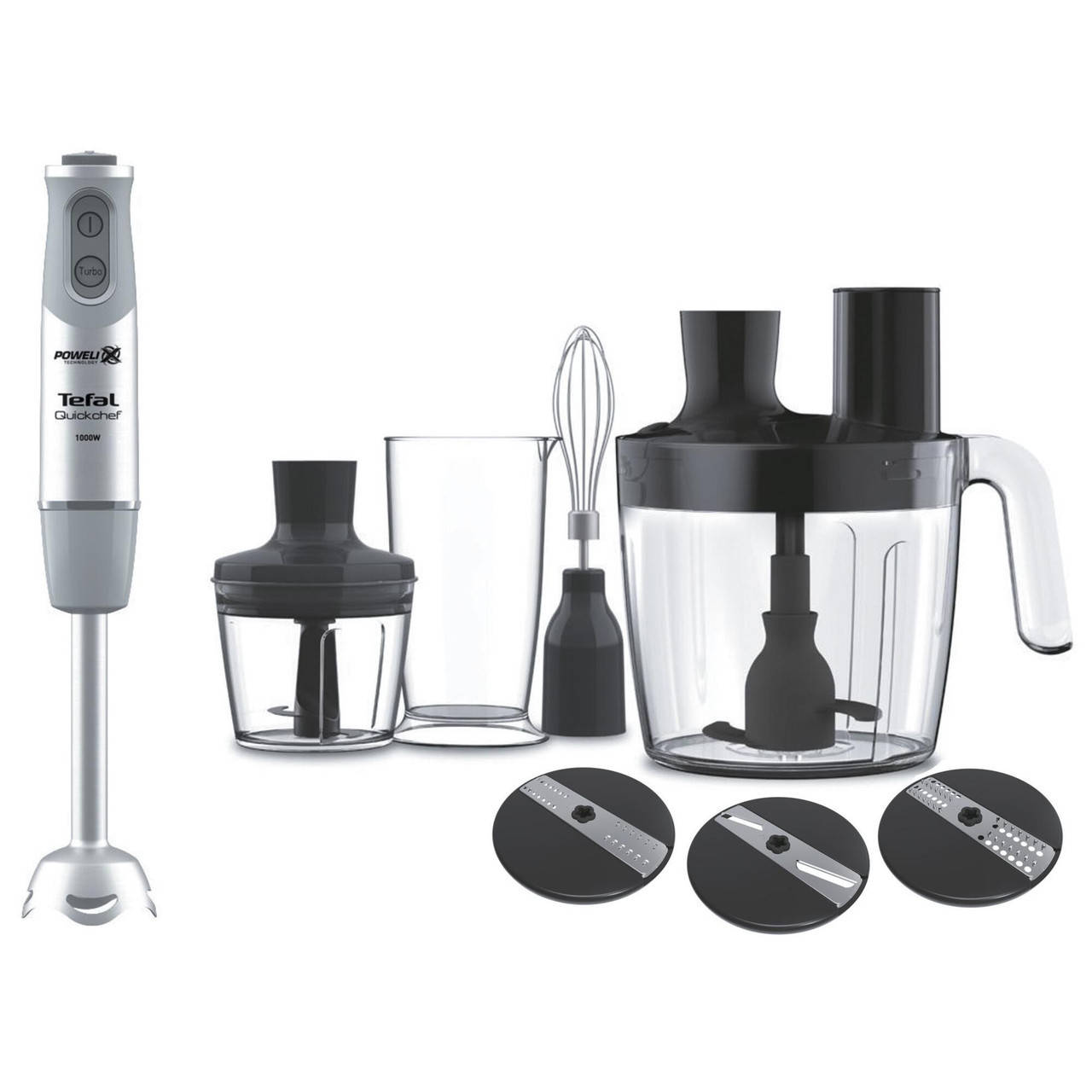 

Занурюваний блендер Tefal Quickchef 8in1 HB65LD38