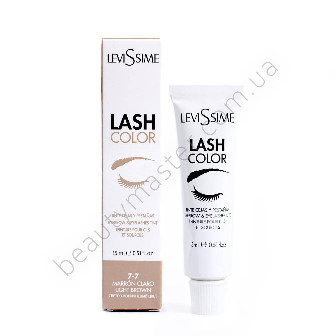 

Levissime Lash color краска 7-7 св-коричневый
