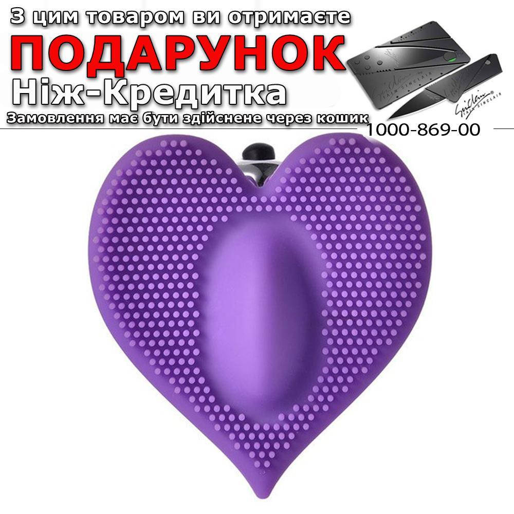 

Вібратор для клітора Сердечко Фіолетовий, Фиолетовый